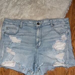 American Eagle Jean shorts. Distressed